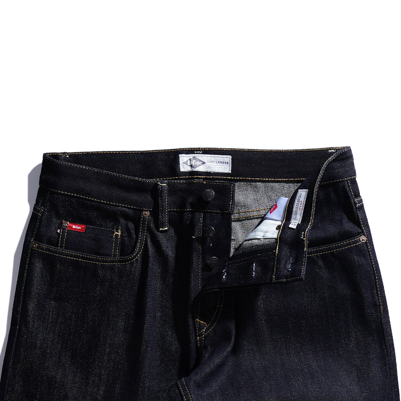 Lee Cooper Tapered Fit Jeans Selvedge Arthur Dry Blue