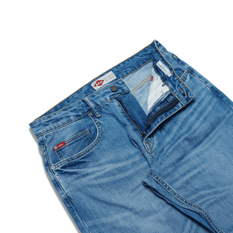 Lee Cooper Tapered Fit Jeans Arthur Worn Light Blue Zone
