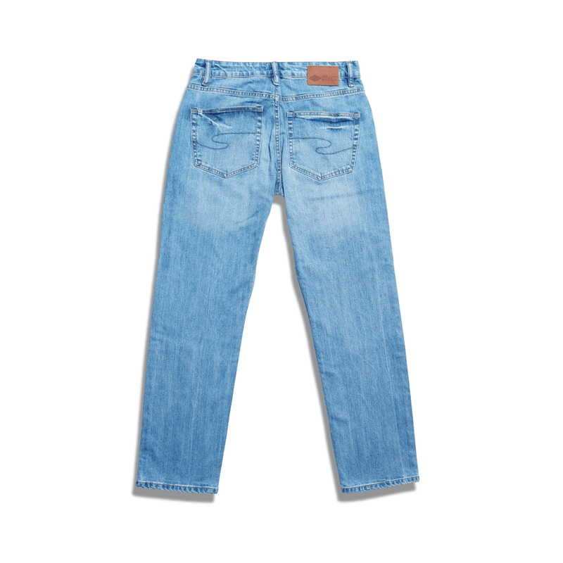 Lee Cooper Tapered Fit Jeans Arthur Worn Light Blue Zone
