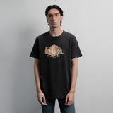 Lee Cooper T-Shirt Logotype Plane Black