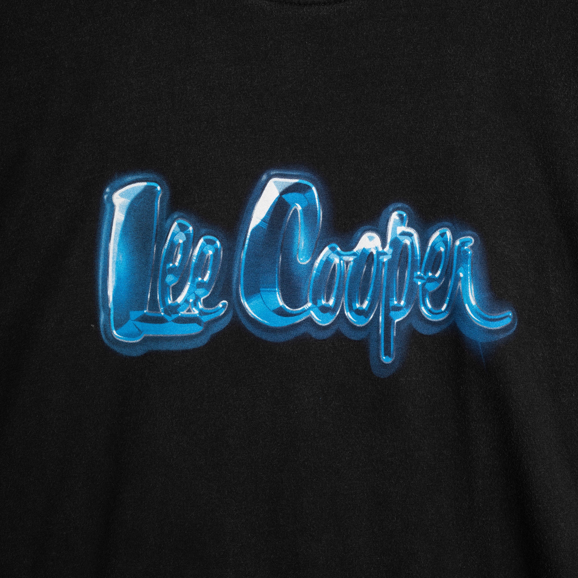 Lee Cooper T-Shirt Crystal Logotype Black
