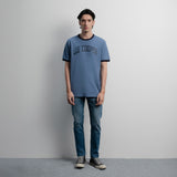 Lee Cooper T-Shirt League Ringer Steel Blue