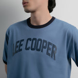 Lee Cooper T-Shirt League Ringer Steel Blue