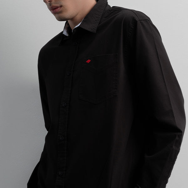 Lee Cooper Long Shirt Orton Black