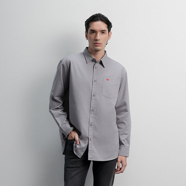 Lee Cooper Long Shirt Orton Light Grey