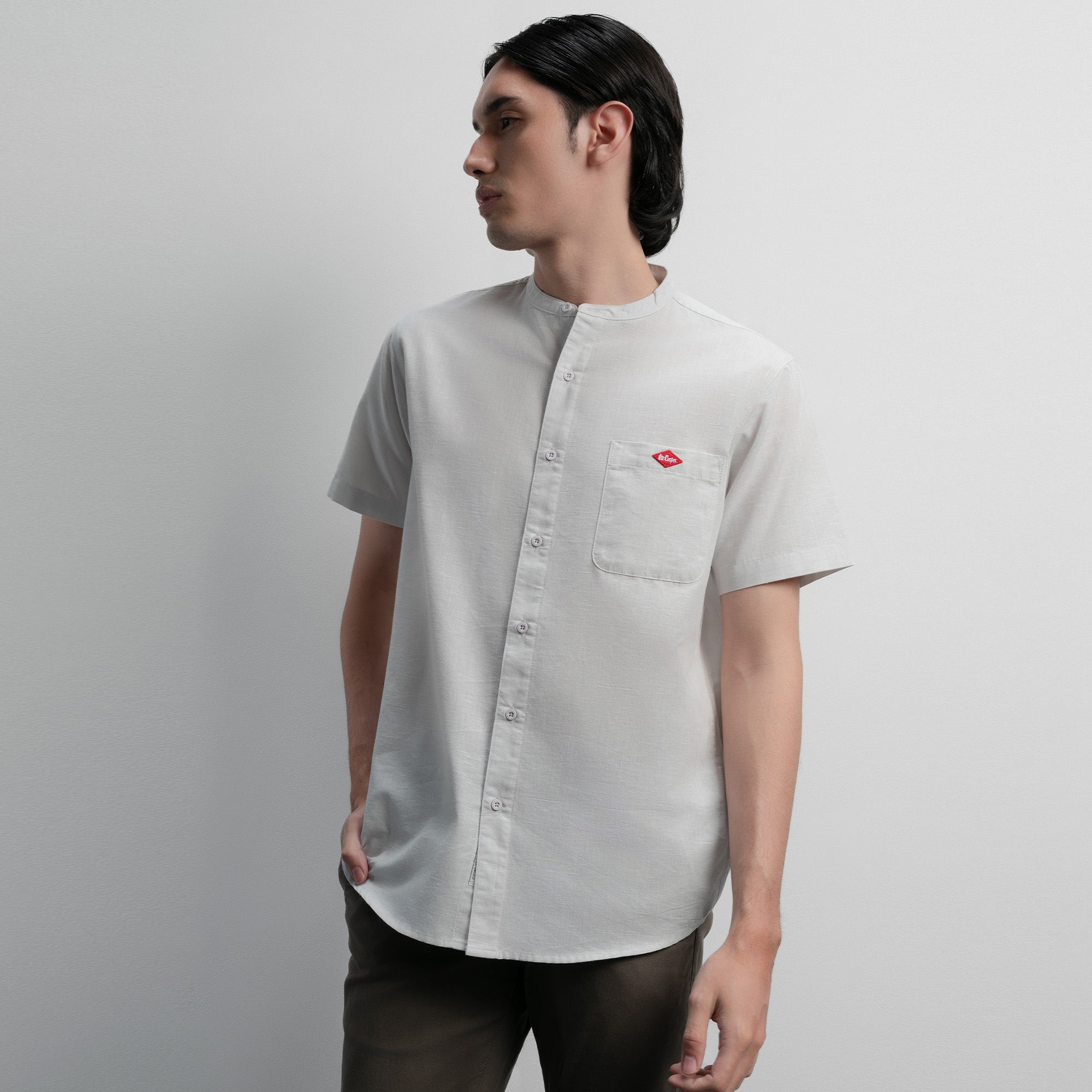 Lee Cooper Short Shirt Koko Burke Forest Green
