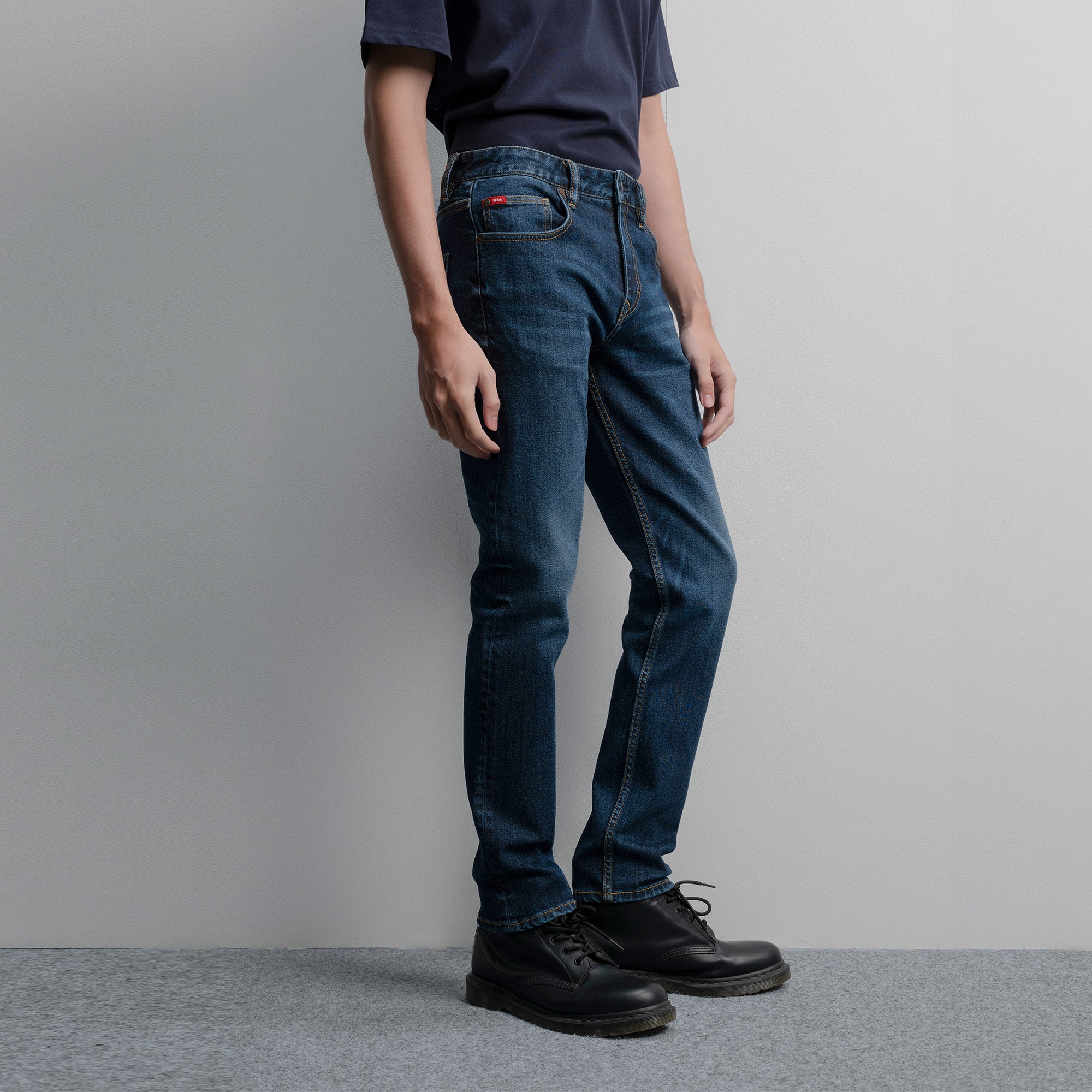 Lee Cooper Jeans Arthur Worn Dark Blue Viker