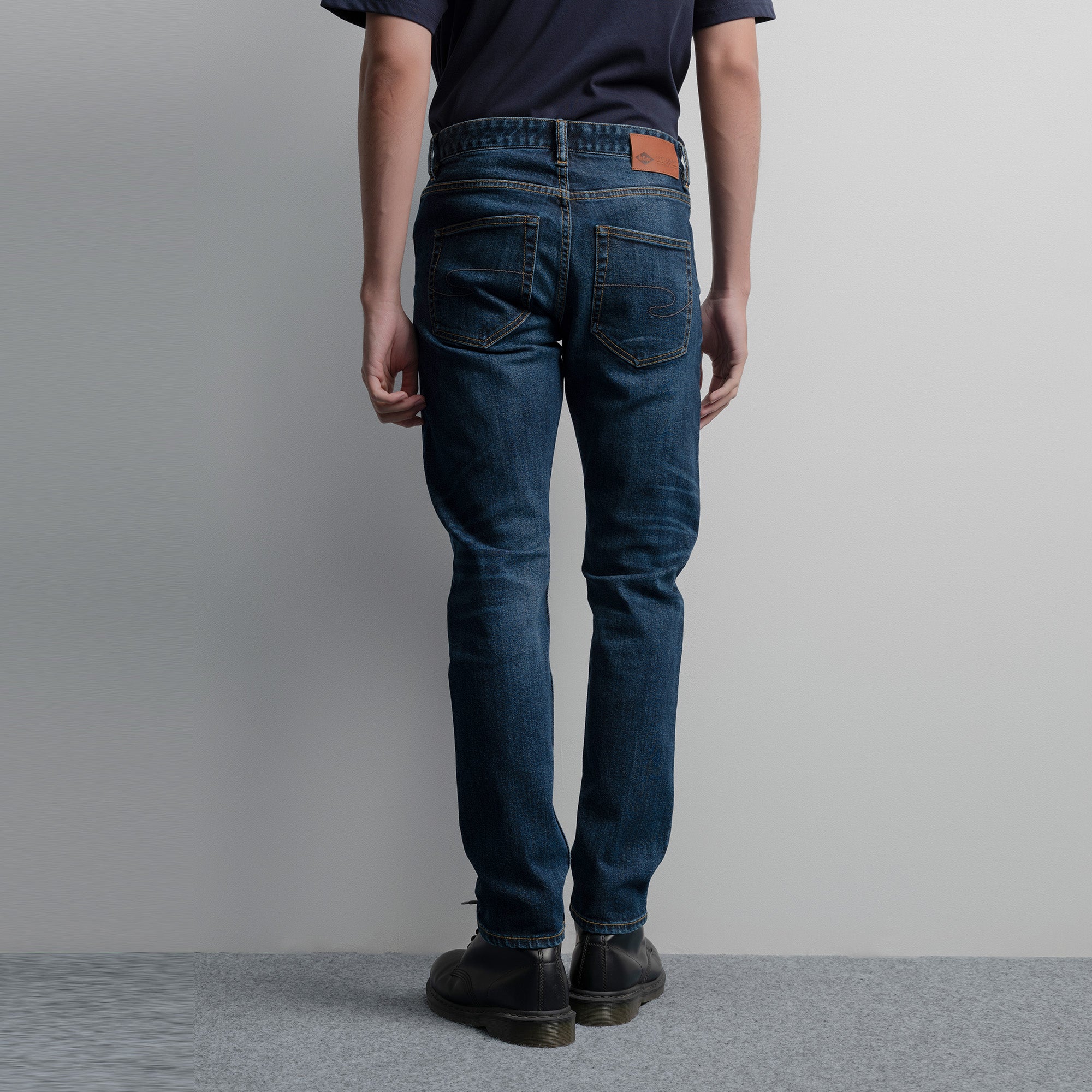 Lee Cooper Jeans Arthur Worn Dark Blue Viker