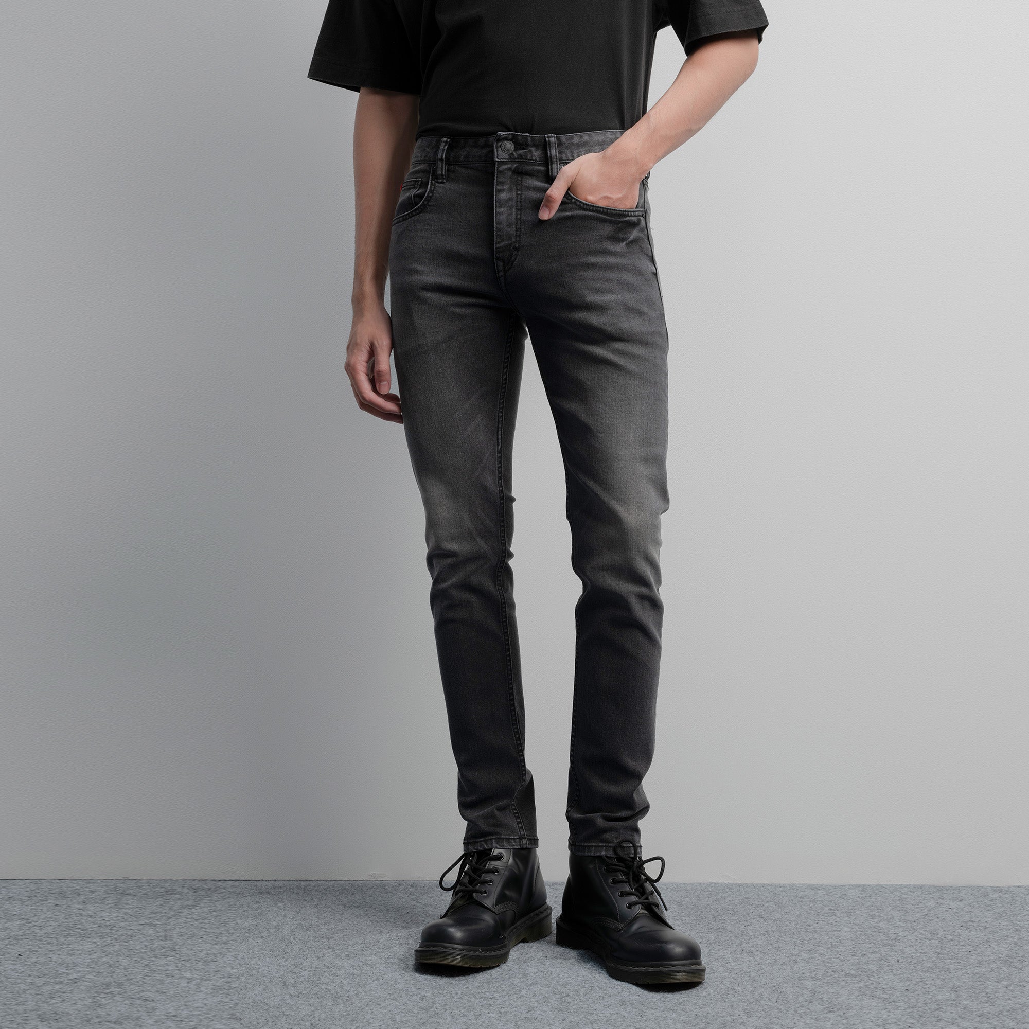 Lee Cooper Jeans Norris BZ Worn Dark Black Gail