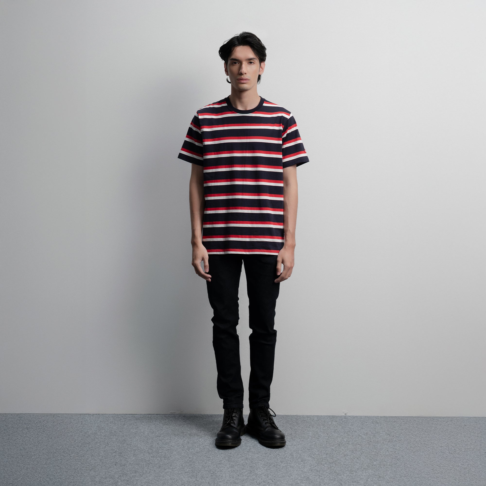 Lee Cooper T-Shirt British Stripe Navy