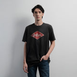 Lee Cooper T-Shirt Diamond Logo Sign Black