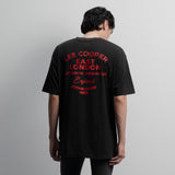 Lee Cooper T-Shirt Cracking Typography Black