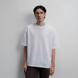 Lee Cooper T-Shirt Premium Boxy Fit Off White
