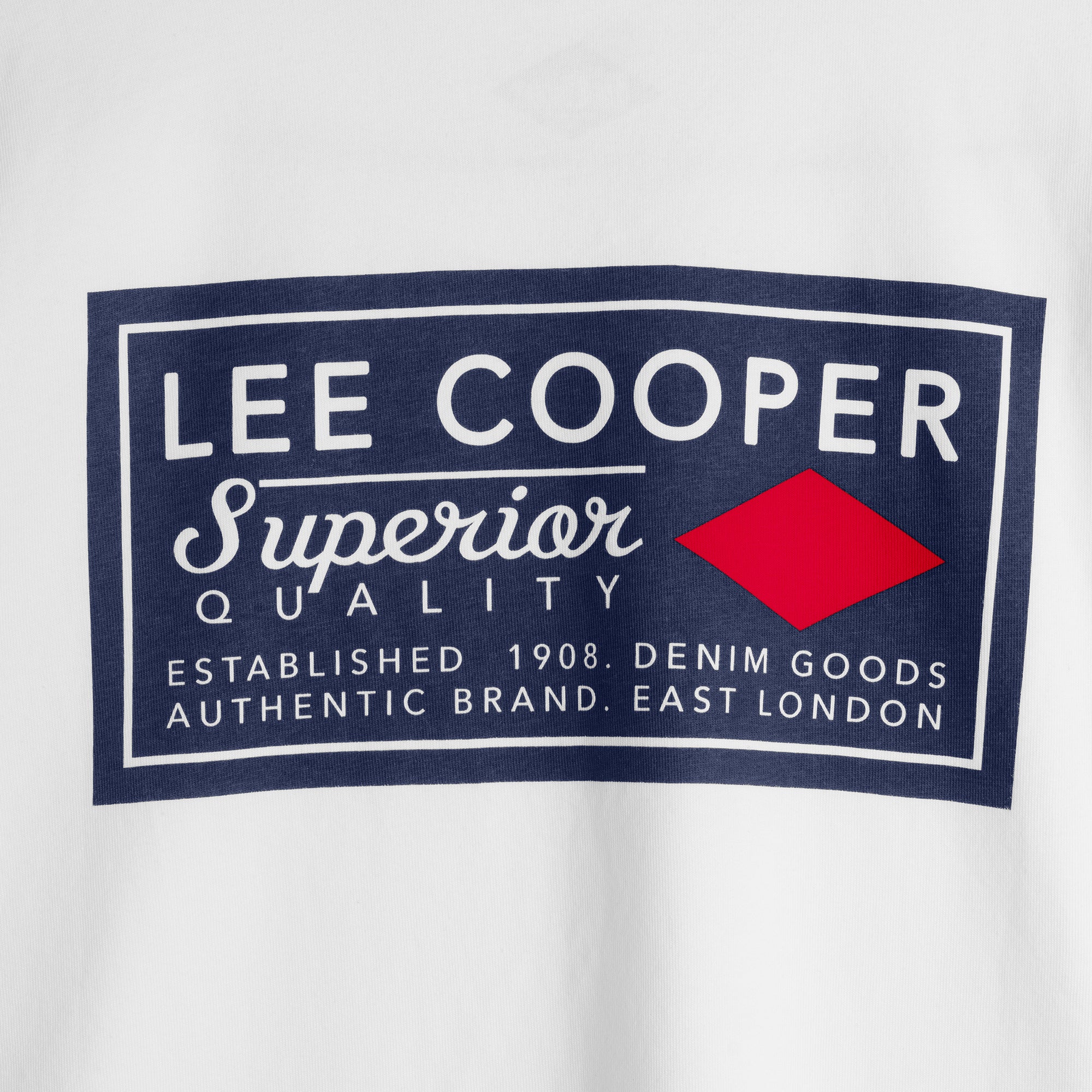 Lee Cooper T-Shirt Superior Quality White