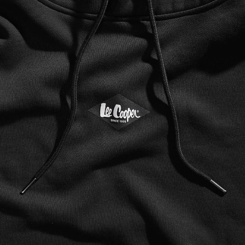 Lee Cooper Pullover Logo Diamond Black