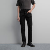 Lee Cooper Tapered Fit Jeans Arthur Raw Black