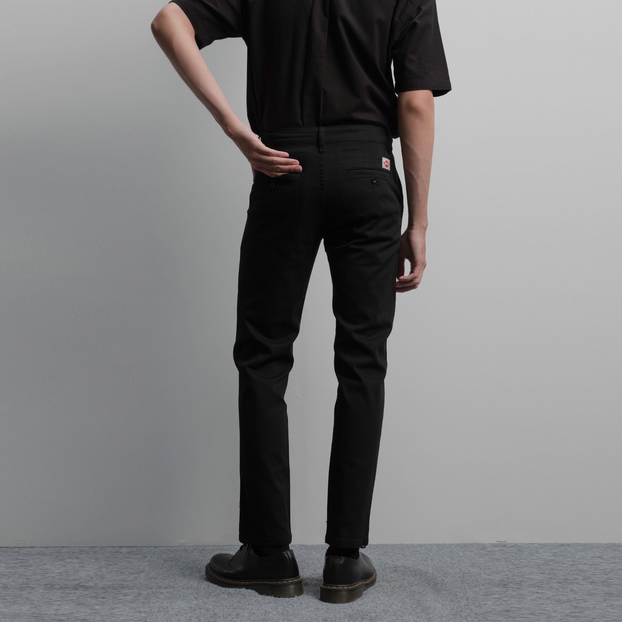 Lee Cooper Slim Fit Long Chino Philips Black