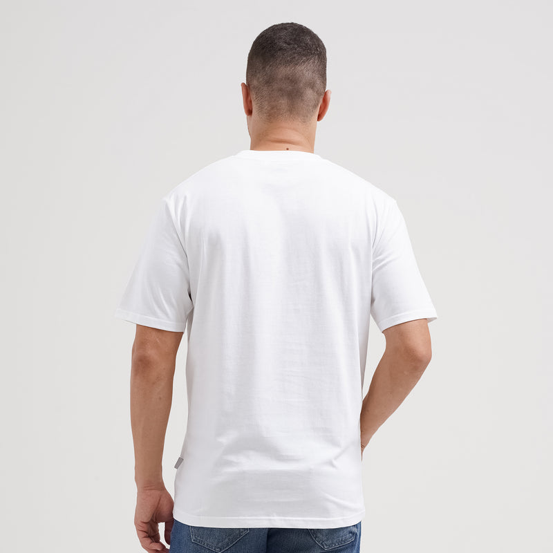 Lee Cooper T-Shirt Denim Goods Union White