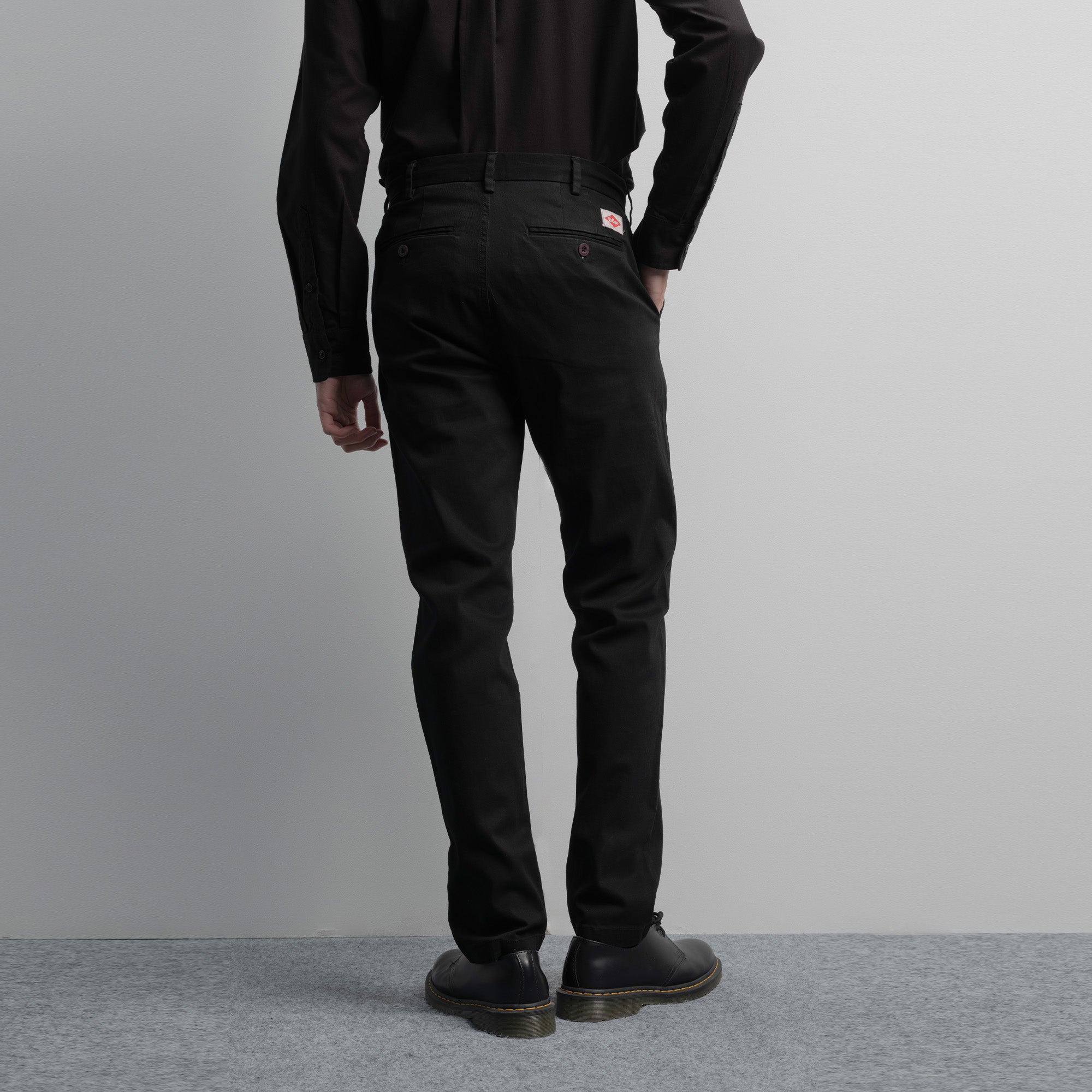 Lee Cooper Slim Fit Long Chino Parry Black