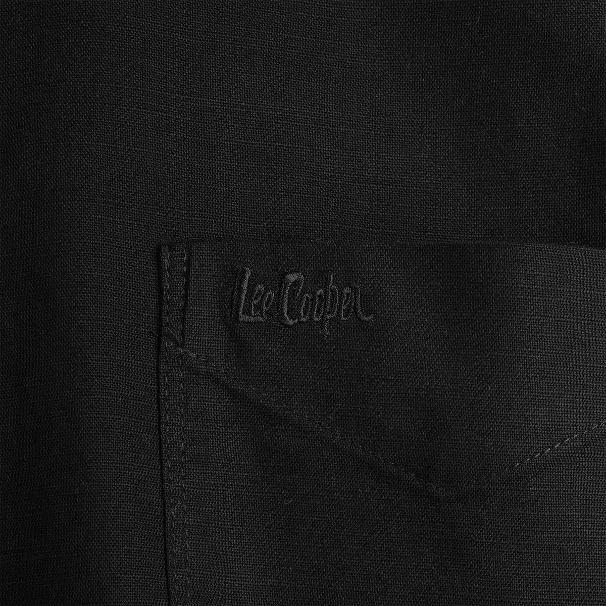 Lee Cooper Short Shirt Marlow Black