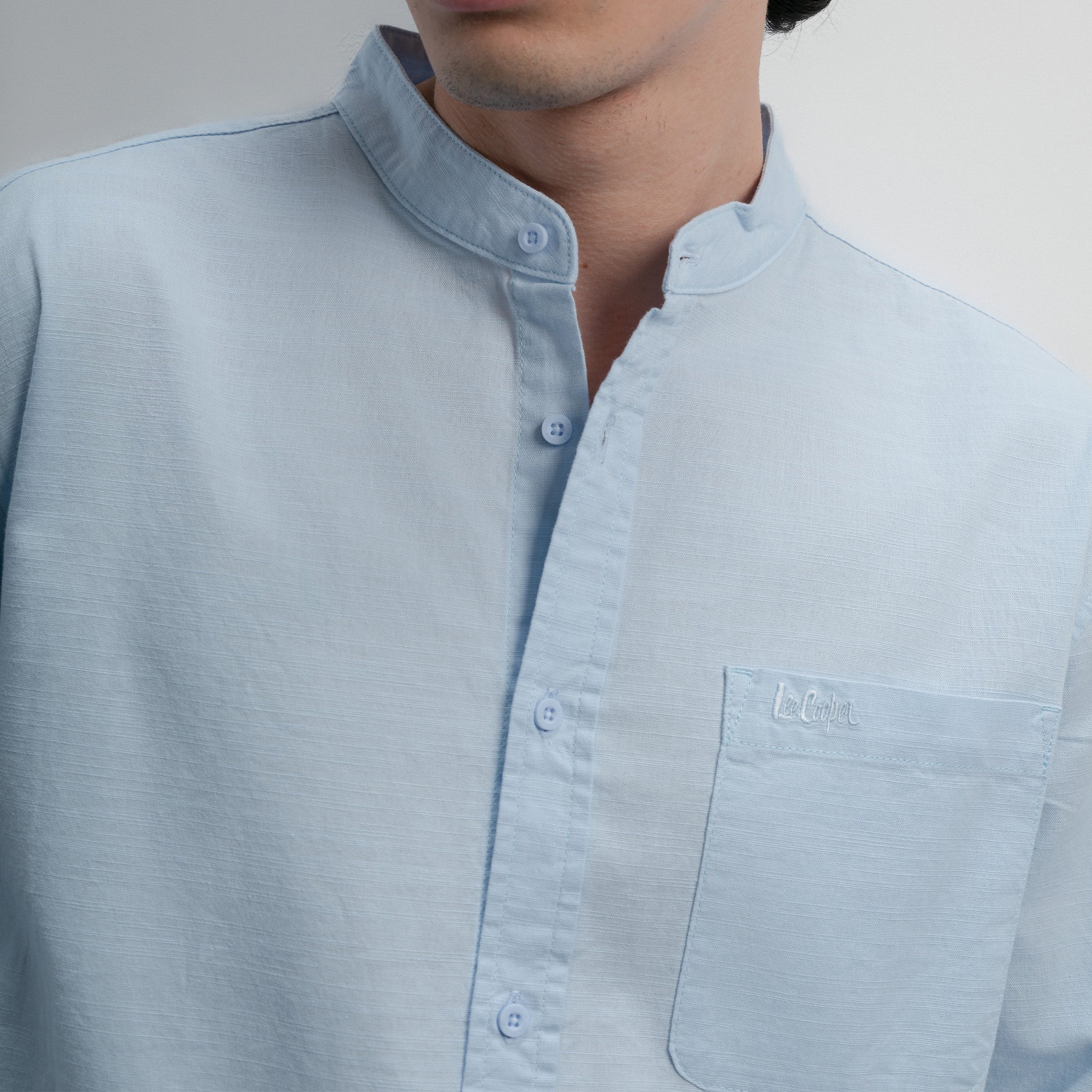 Lee Cooper Long Shirt Koko Pelham Baby Blue