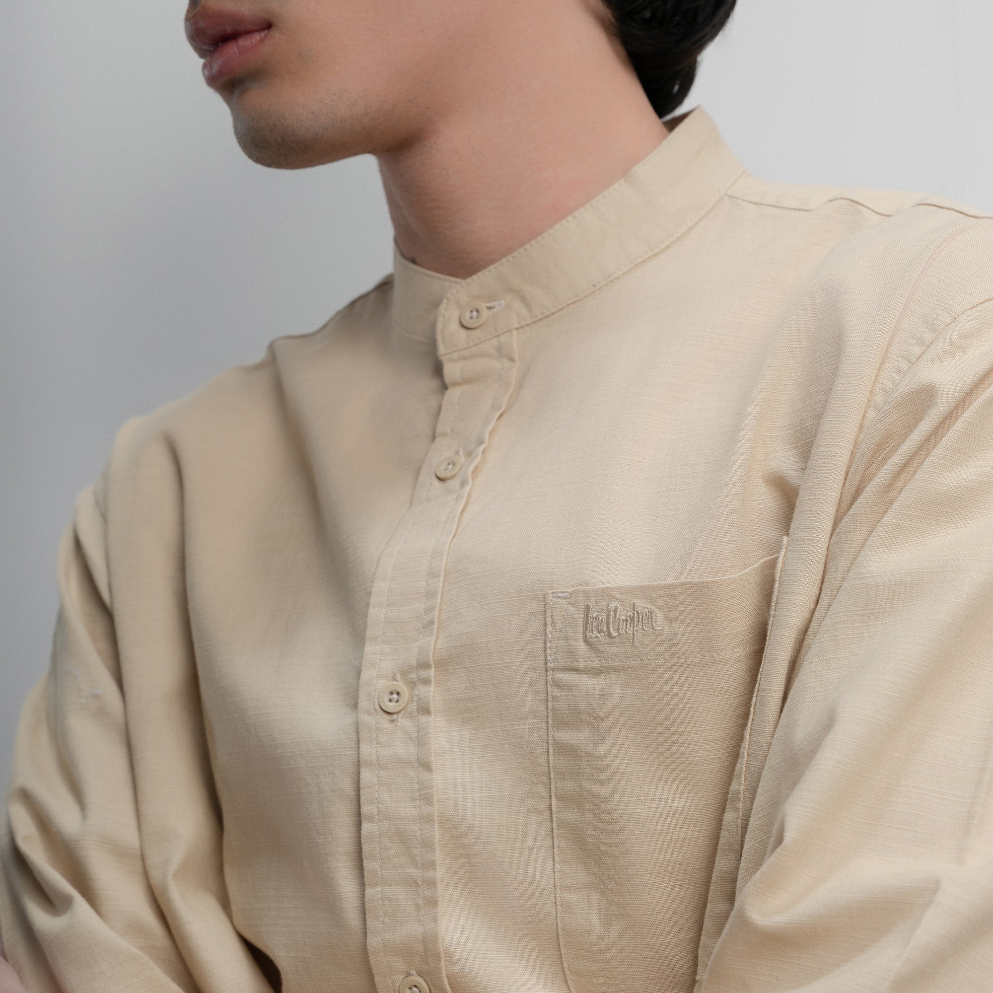 Lee Cooper Long Shirt Koko Pelham Beige