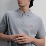 Lee Cooper Polo Shirt Logo Diamond Red Misty 71