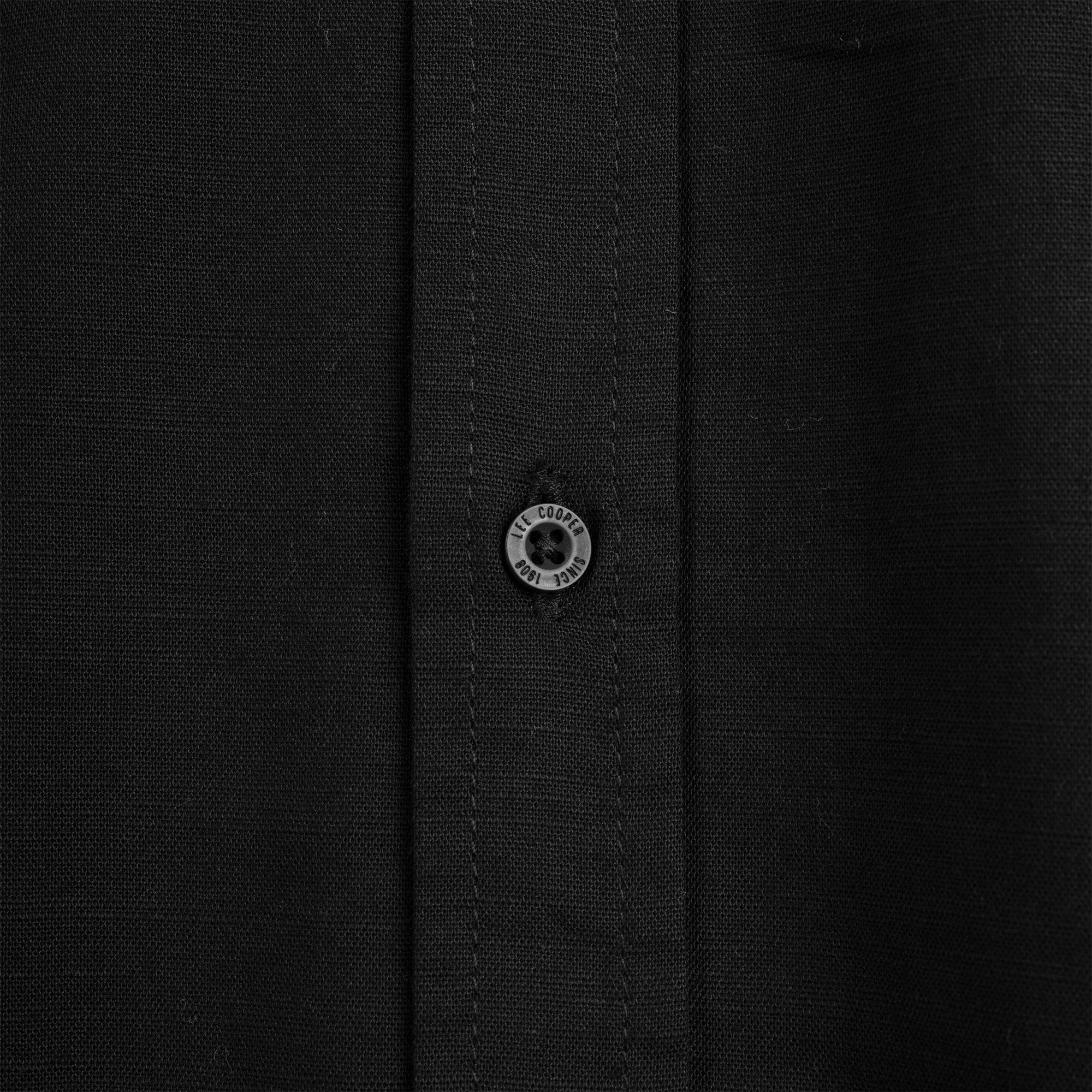 Lee Cooper Short Shirt Marlow Black