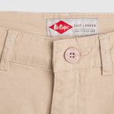 Lee Cooper Slim Fit Long Chino Abe Cream