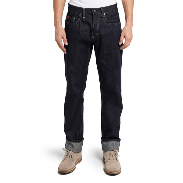 Lee Cooper Tapered Fit Jeans Selvedge Arthur Dry Blue