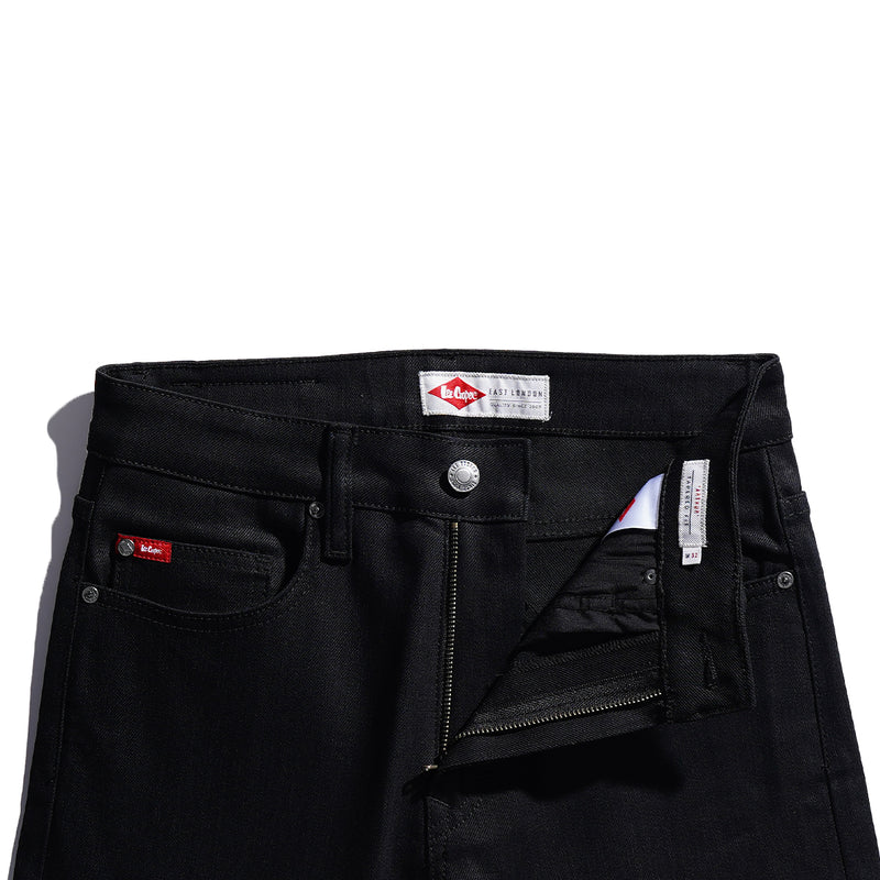 Lee Cooper Tapered Fit Jeans Arthur Raw Black