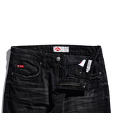 Lee Cooper Tapered Fit Jeans Arthur Repaired Dark Black