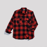 Lee Cooper Flannel Shirt Ethan Red Black