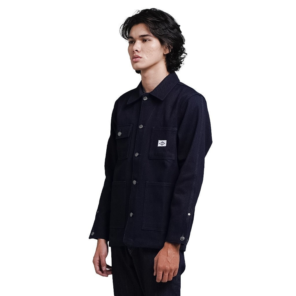 LEE COOPER JACKET CHORE DENIM DRY BLUE