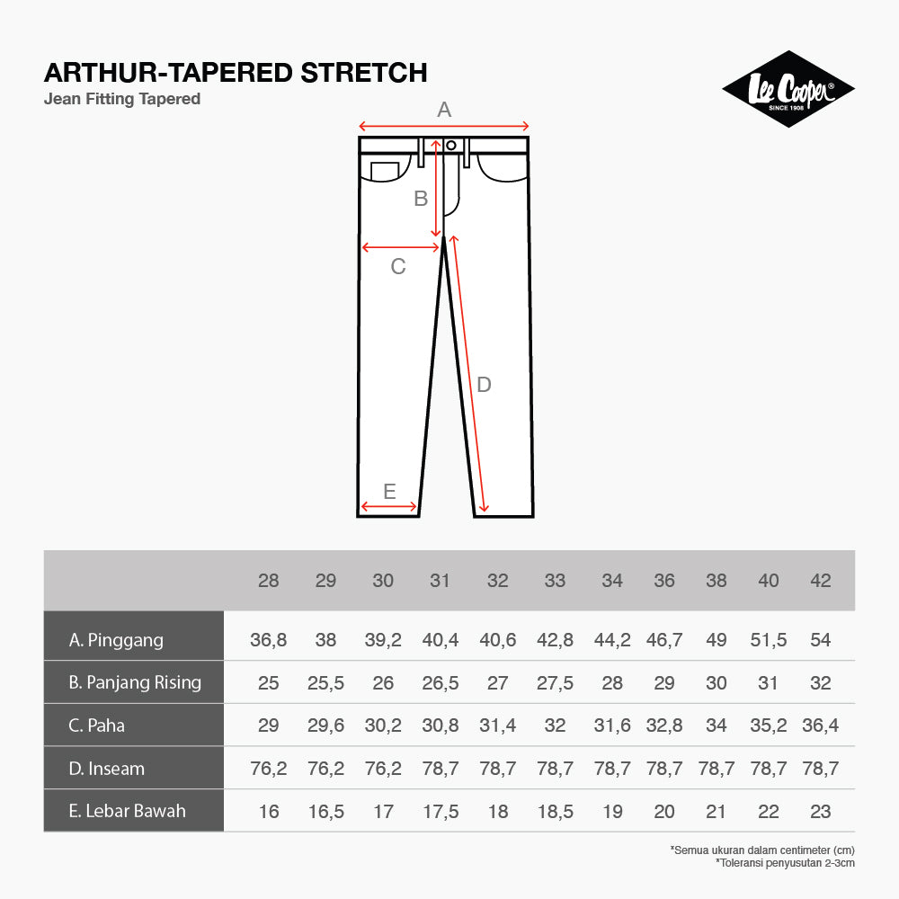 Lee Cooper Jeans Arthur Worn Dark Blue Viker