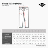 Lee Cooper Jeans Norris Worn Dark Black Gail