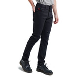 Lee Cooper Tapered Fit Jeans Arthur Raw Black