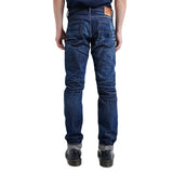 Lee Cooper Jeans Selvedge NON-RAW Arthur Repaired Dark Blue