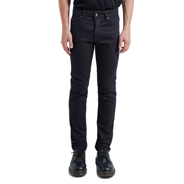 Lee Cooper Tapered Fit Jeans Arthur Rinse Black Medium Raw