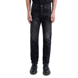 Lee Cooper Tapered Fit Jeans Arthur Worn Black Midnight