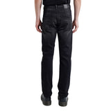 Lee Cooper Tapered Fit Jeans Arthur Worn Black Midnight