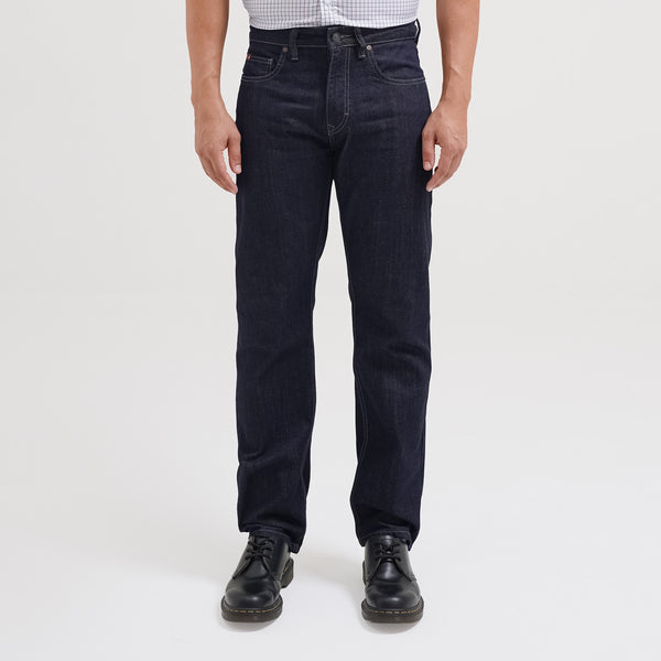 Lee Cooper Straight Fit Jeans Harry Rinse Blue Wallace