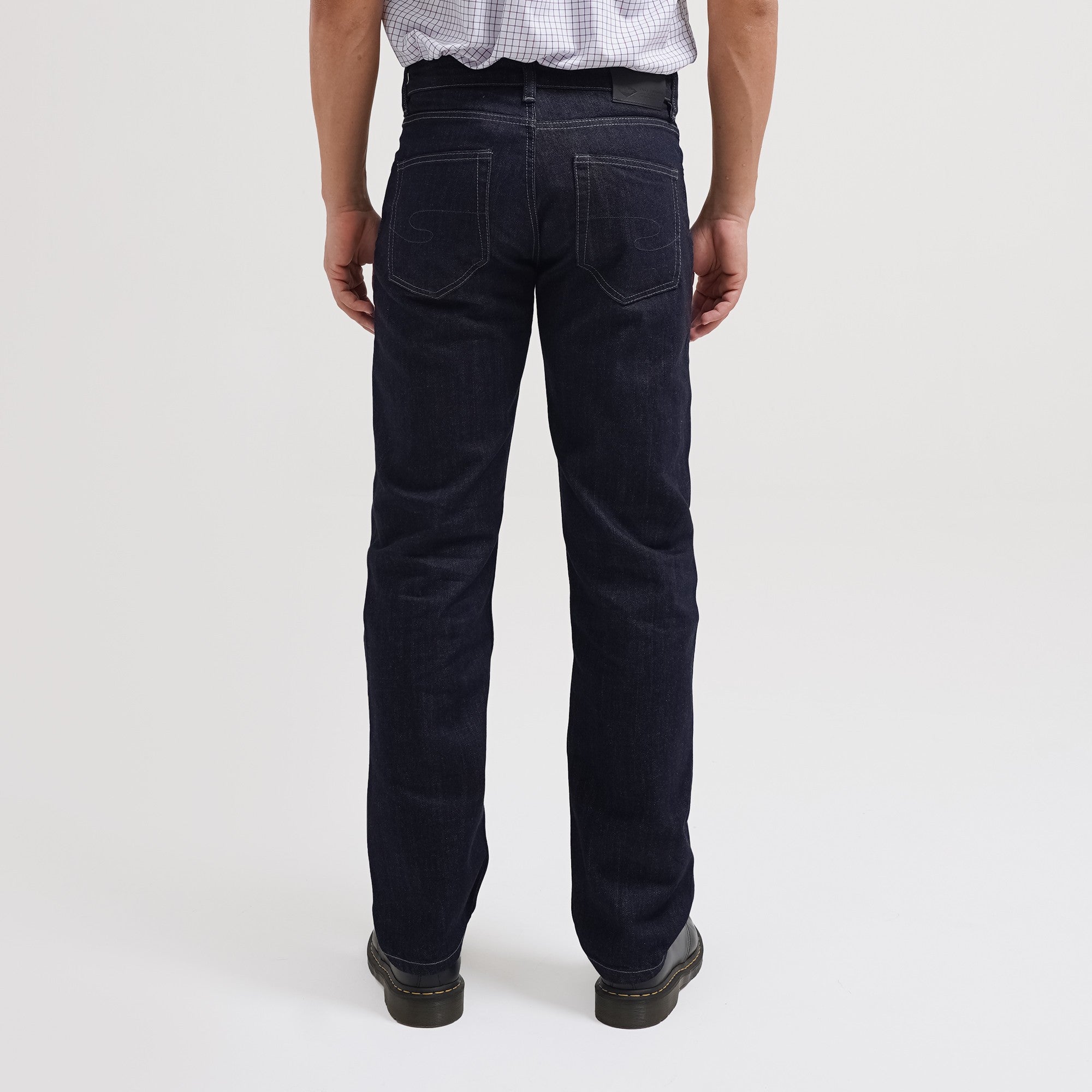 Lee Cooper Straight Fit Jeans Harry Rinse Blue Wallace