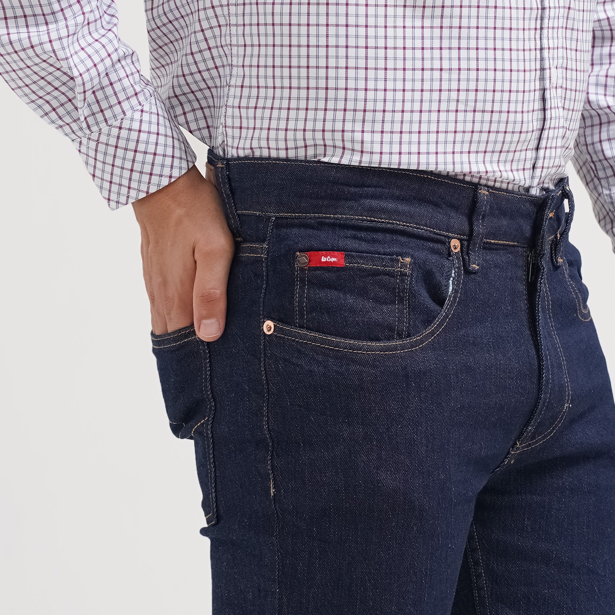 Lee Cooper Slim Fit Jeans Norris Rinse Blue Teen
