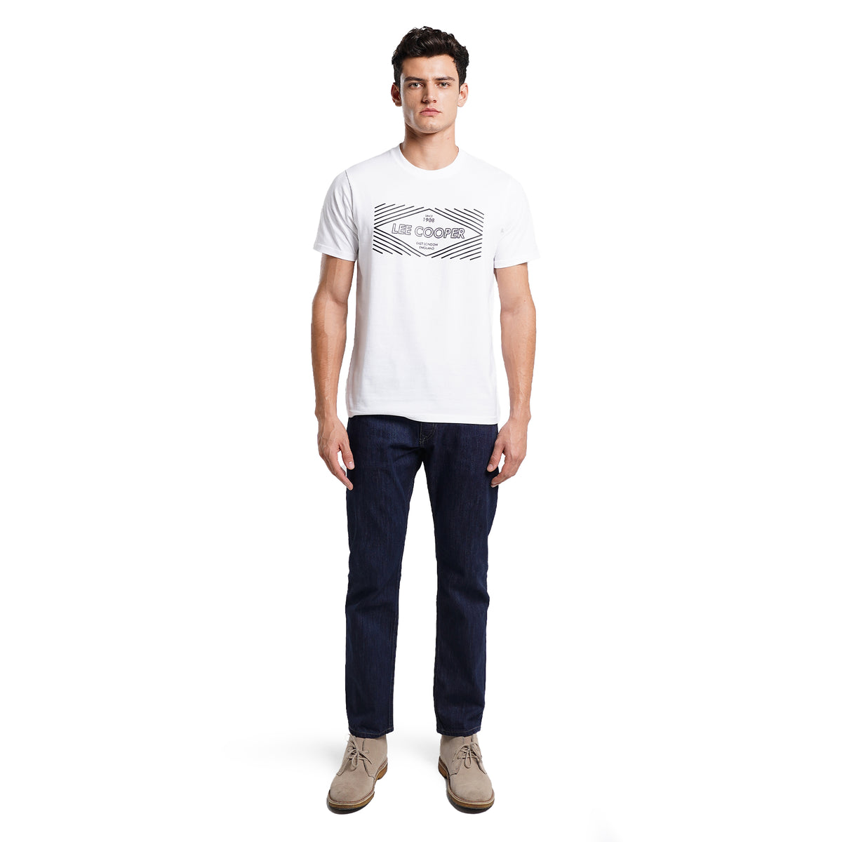 Lee Cooper Line Square White