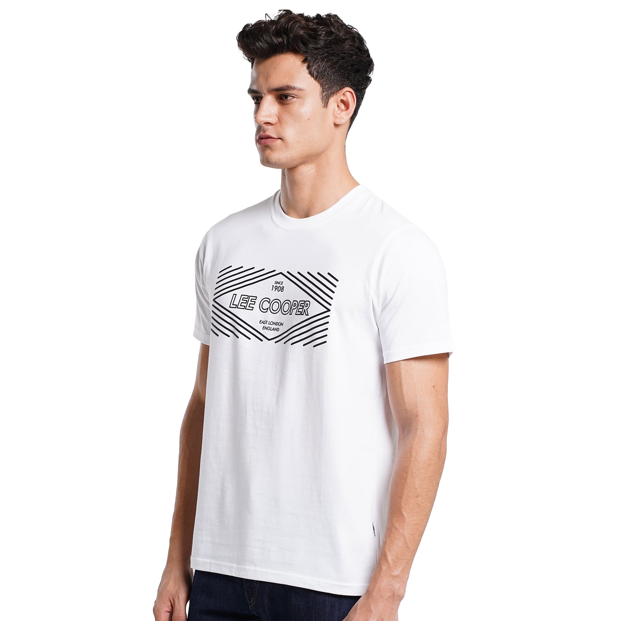 Lee Cooper Line Square White