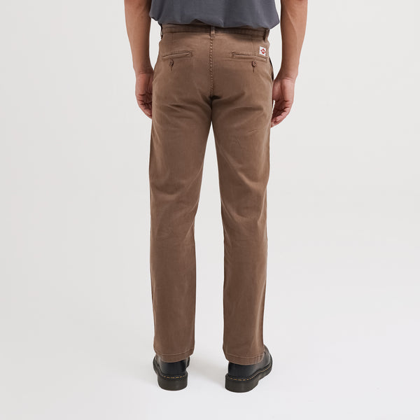 Lee Cooper Slim Fit Long Chino Philips Chesnut