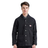 Lee Cooper Long Jacket Knox Rinse Black