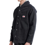 Lee Cooper Long Jacket Knox Rinse Black