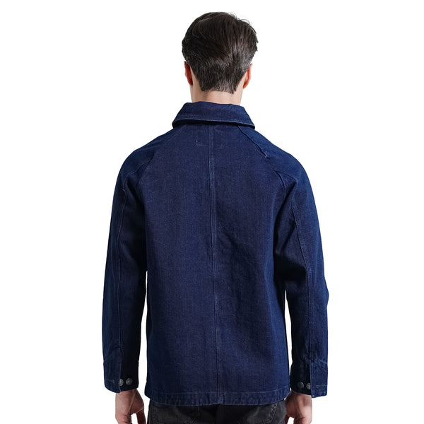 Lee Cooper Long Jacket Knox Rinse Blue